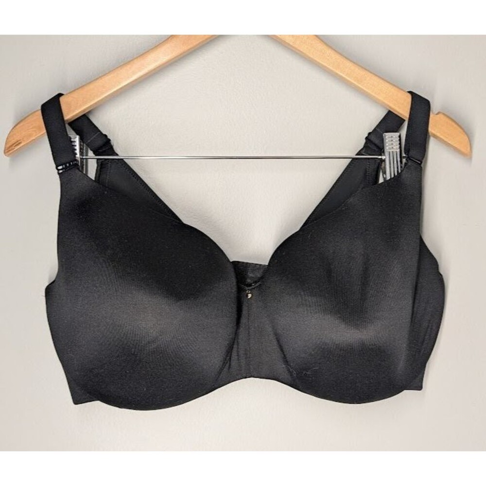 Cacique Lightly Lined Balconette Full Coverage 38G Black